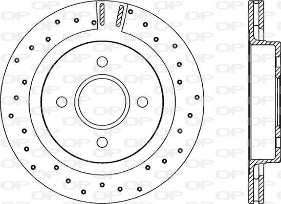 OPEN PARTS Jarrulevy BDRS1178.25